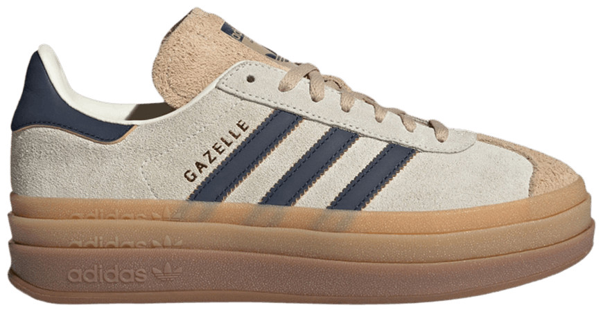 adidas Wmns Gazelle Bold 'Cream Night Indigo' | GOAT