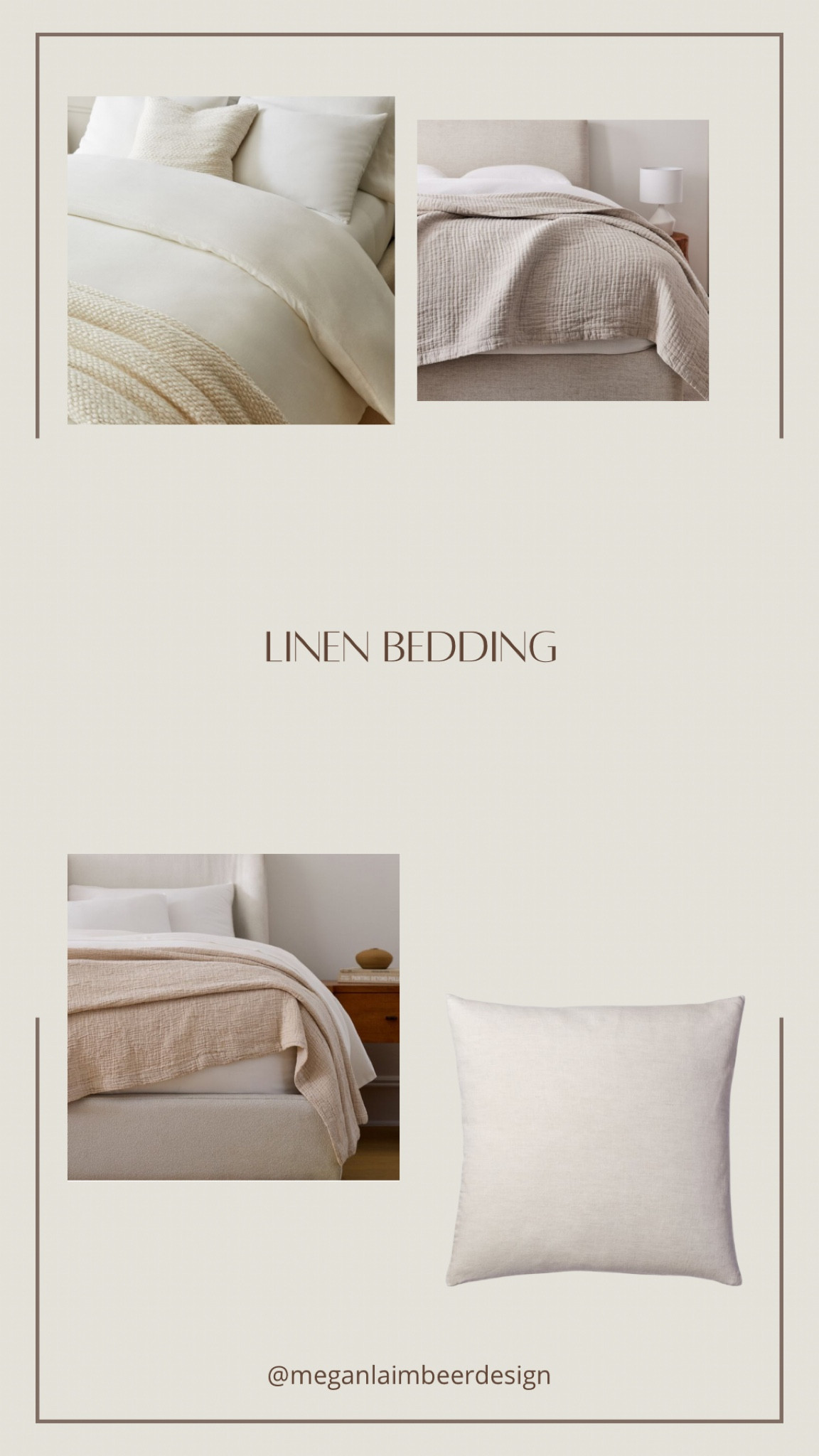 Linen bedding 

#LTKhome