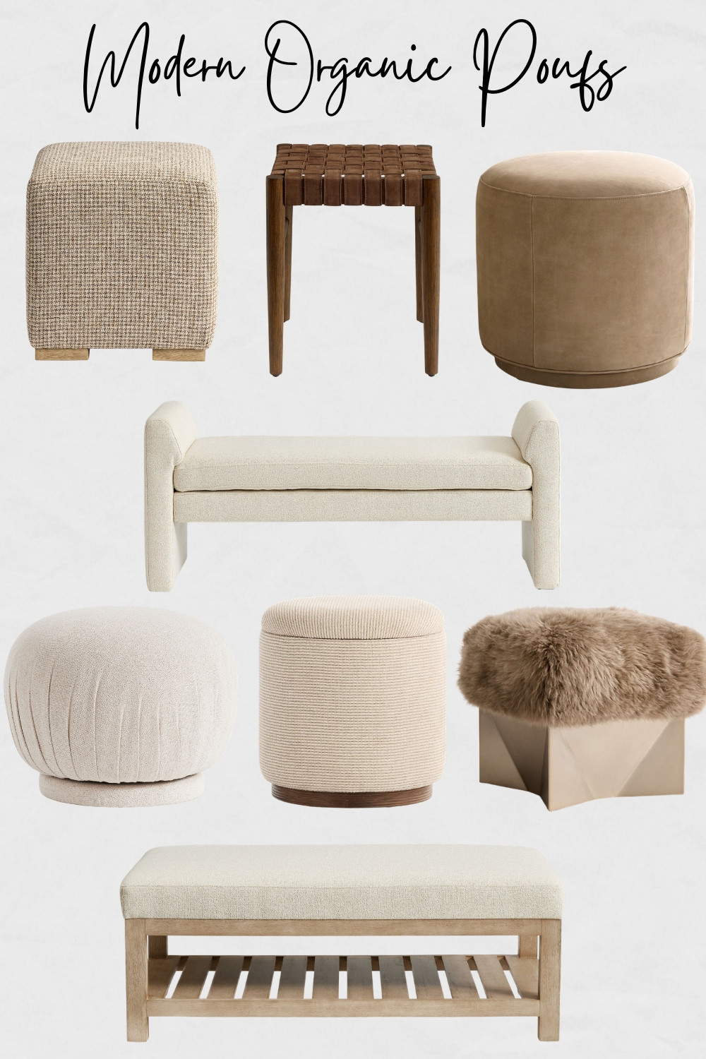 Modern Organic Poufs, Ottomans for Modern Organic Home, Poufs for Modern Organic Home, Modern Poufs, Cozy Poufs, benches for Modern Organic Home

#modernorganichome #cozyhome #poufs #benches #ottomans 

 #LTKHome #LTKSaleAlert