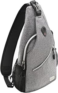 MOSISO Sling Backpack, Multipurpose Crossbody Shoulder Bag Travel Hiking Daypack | Amazon (US)