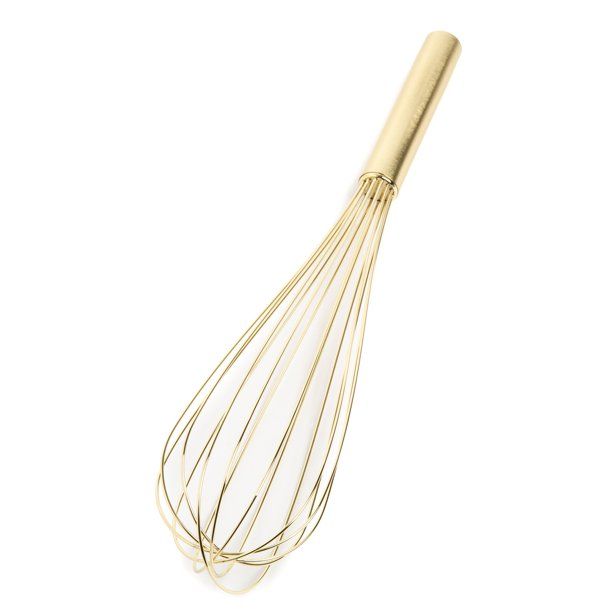 Thyme & Table 12.5 inch Whisk - Brushed Gold | Walmart (US)
