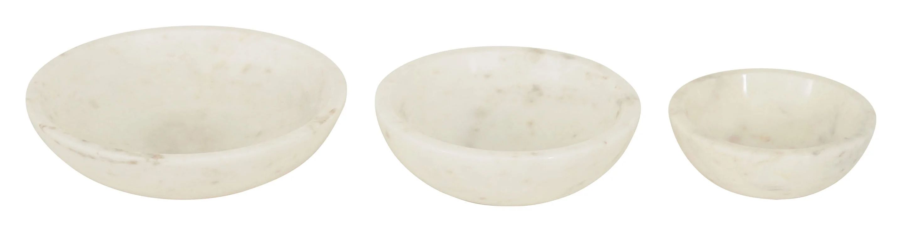 Low Marble Bowls | Jayson Home