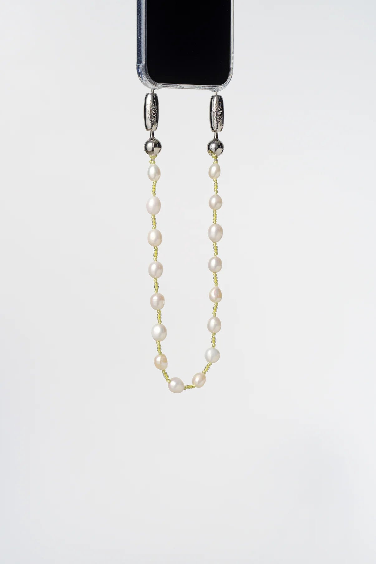 Pearl Wristlet Pearl / Green | CASALINA