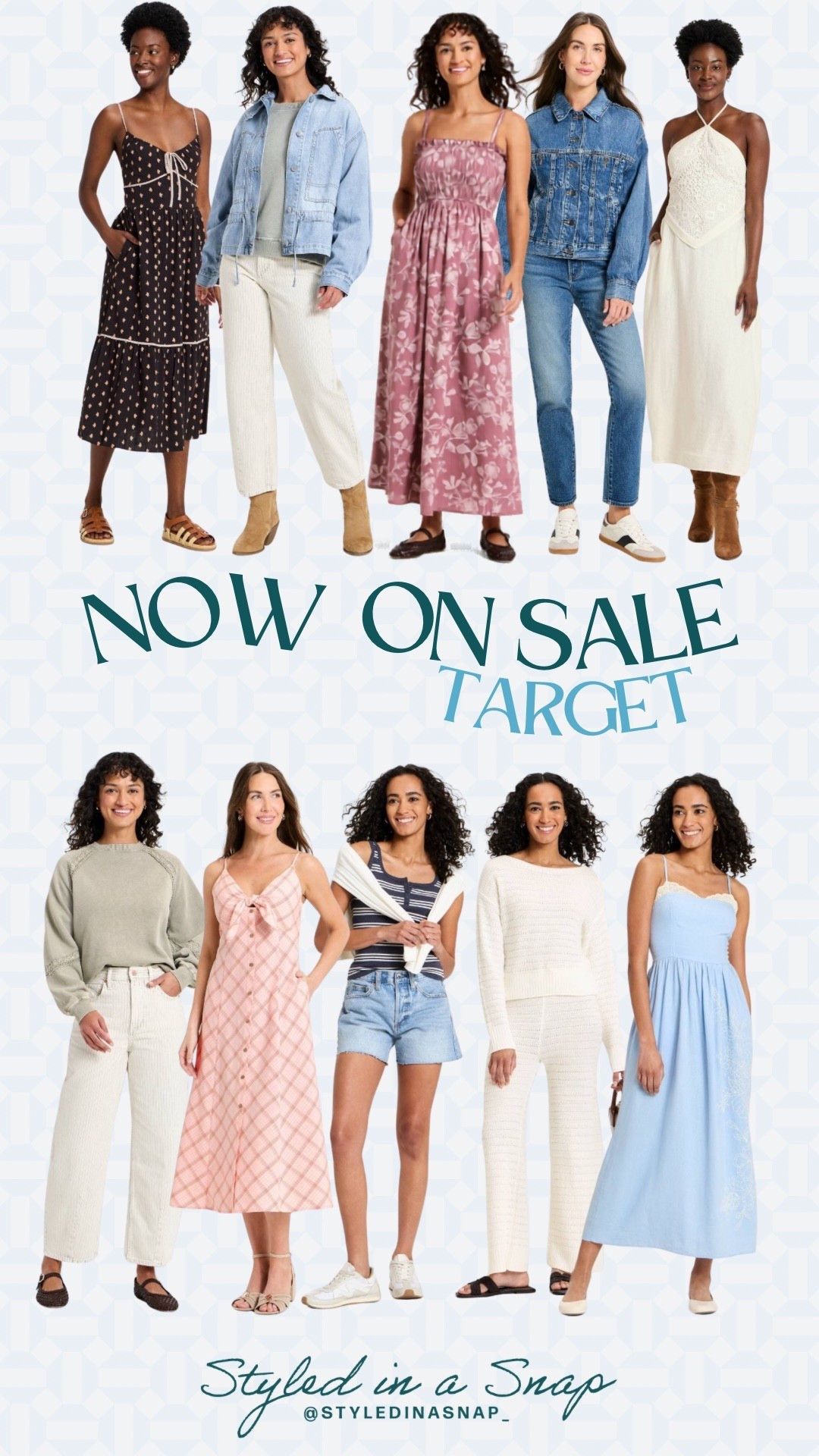 So many super cute new arrivals currently on sale at target! 🎯 ￼@Target 

#LTKSeasonal #LTKOver40 #LTKSaleAlert