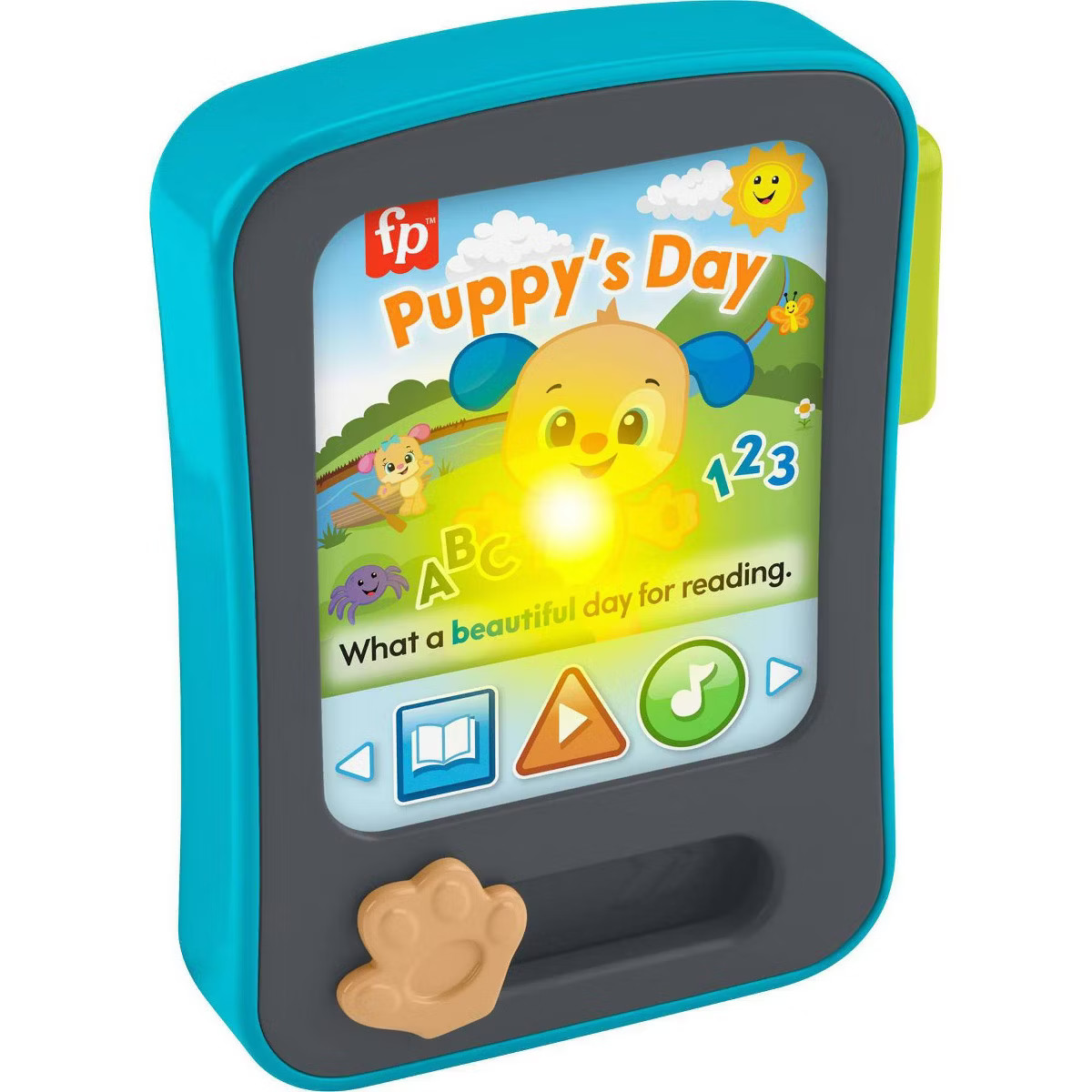 Fisher-Price Laugh & Learn Puppy's Storytime Reader Baby Electronic Learning Toy with Music & Lig... | Target