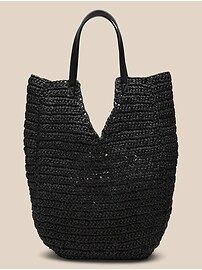 Modern Straw Tote | Banana Republic Factory