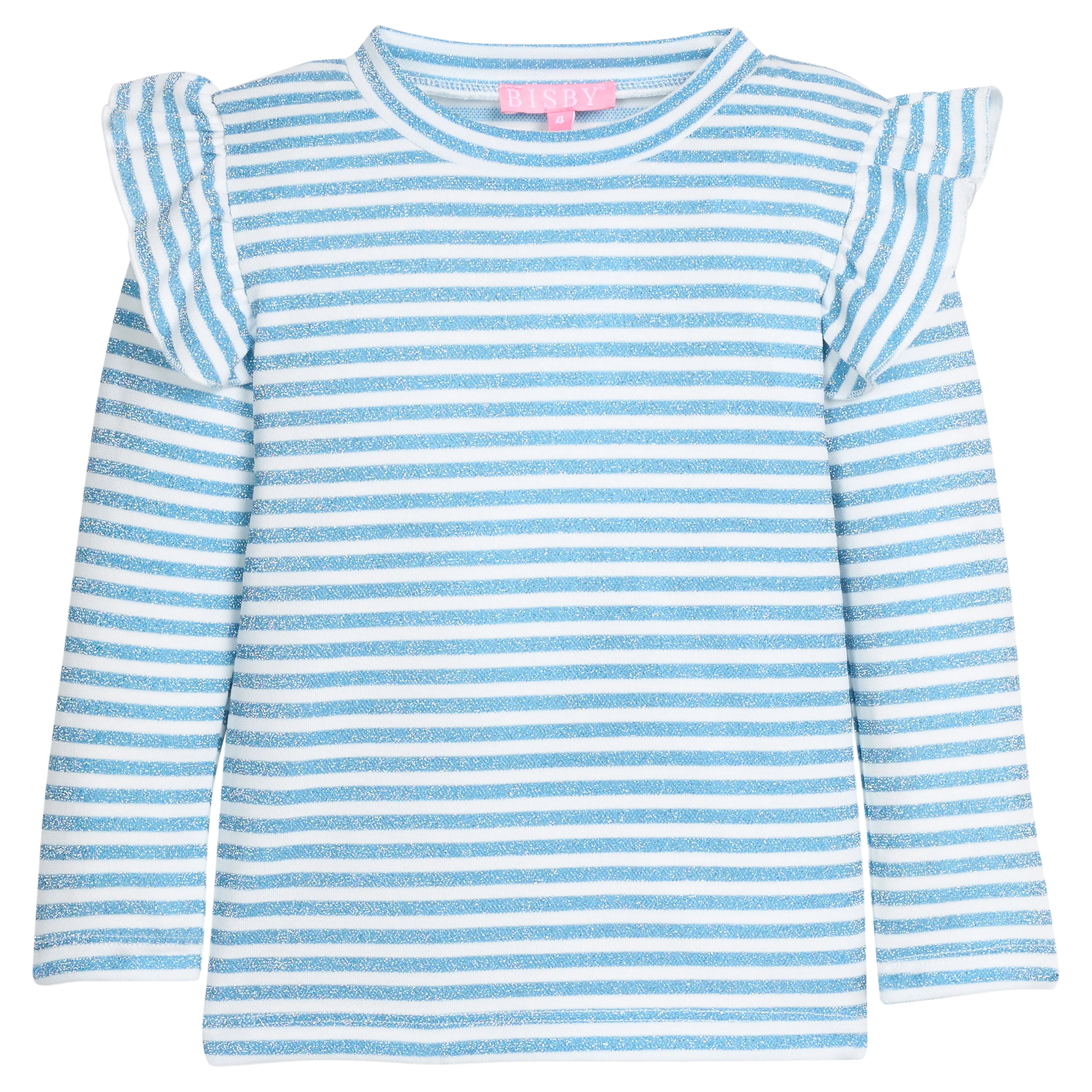 Sadie Top - Icicle Stripe | BISBY Kids