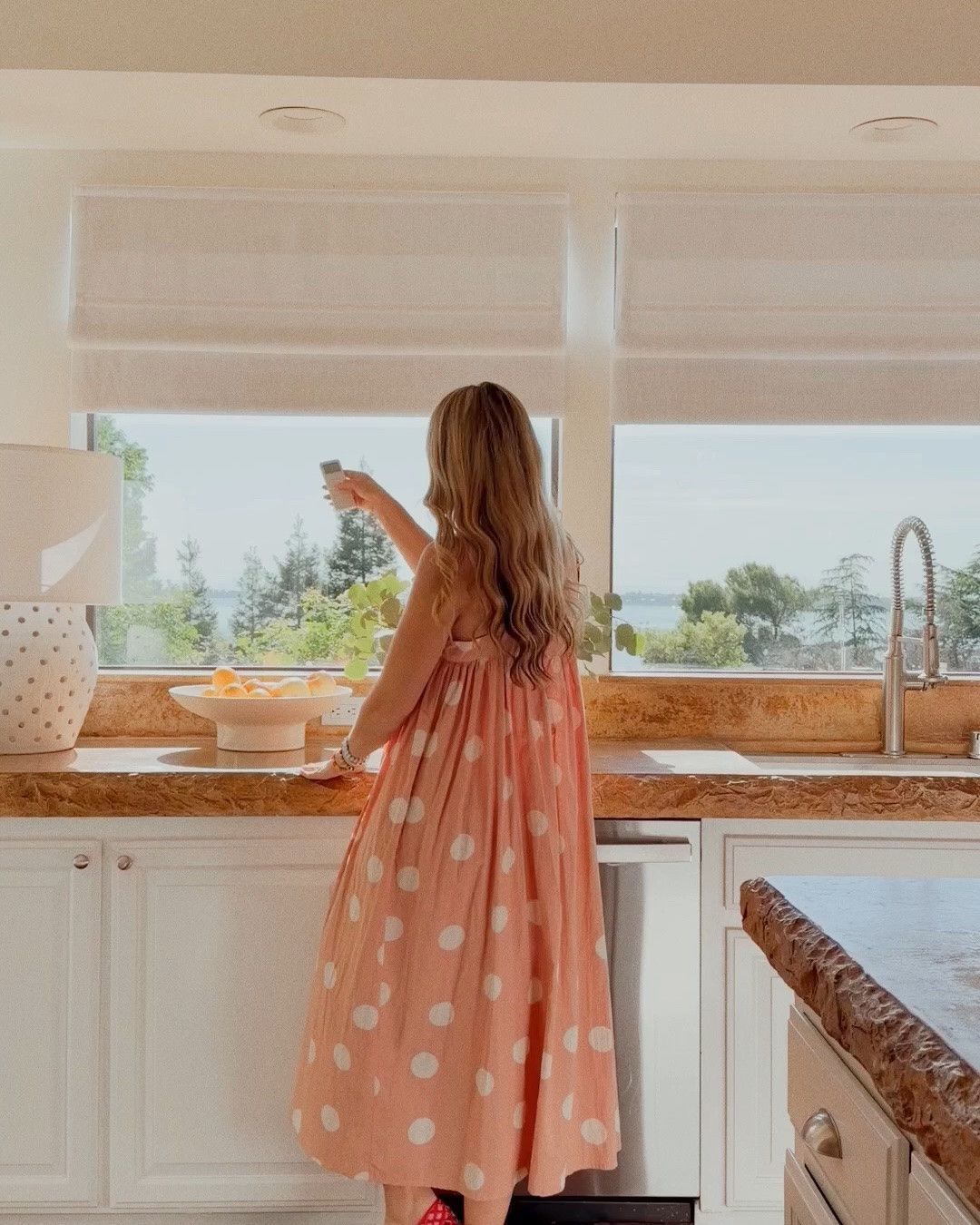 Soft, timeless, and now motorized
These Roman shades @twopageswindow transformed our kitchen and I love being able to open and close them with the touch of a button.

Use Code: MELISSABISHOP for 22% off your entire order

#LTKActive #LTKdayinmylife #LTKSeasonal