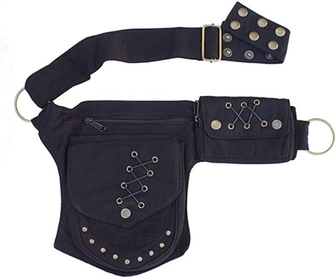 KPYWZER Thigh Drop Leg Bag for Women Fanny Pack Renaissance Faire Festival Lace Waist Bag Utility... | Amazon (US)