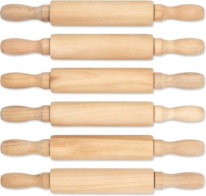 Sensationally OT - Mini Wooden Rolling Pin with a coating, this non stick rolling pin can be use ... | Amazon (US)