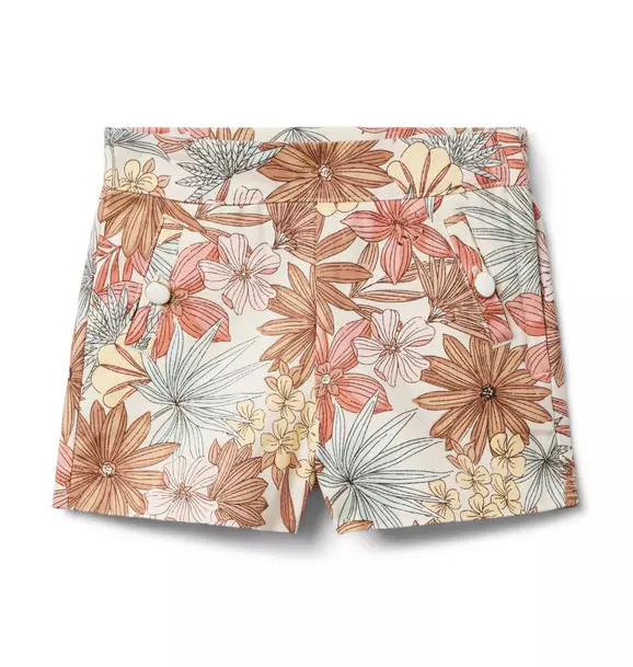 Floral Canvas Short | Janie and Jack