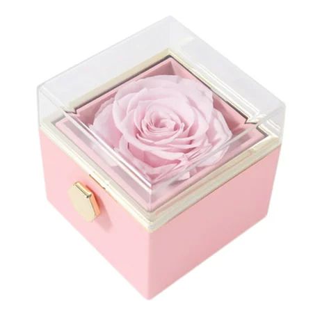Eternal Rose Floral Necklace Box Valentine s Day Gift for Wedding B | Walmart (US)