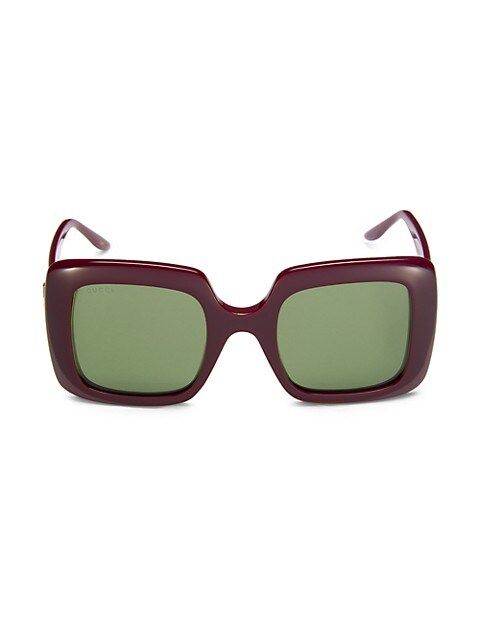 52MM Rectangular Squared Sunglasses | Saks Fifth Avenue