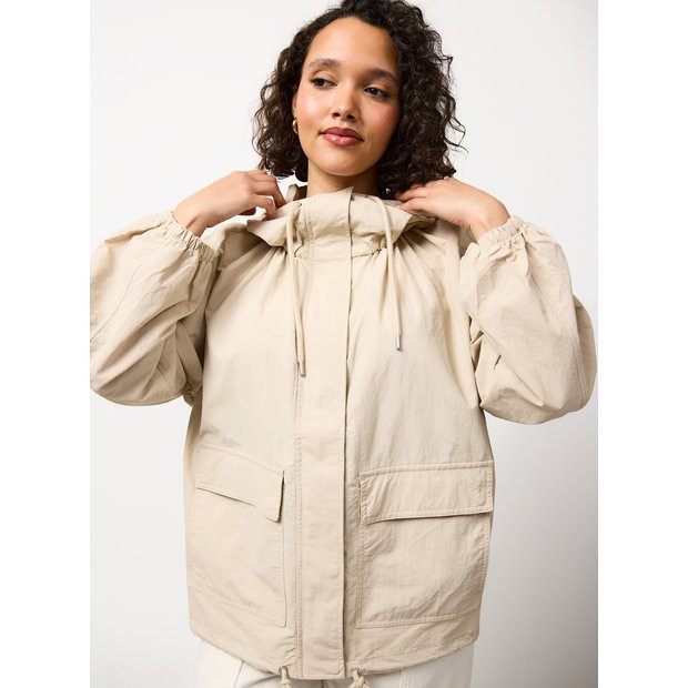 Stone Short Windbreaker S | Tu Clothing