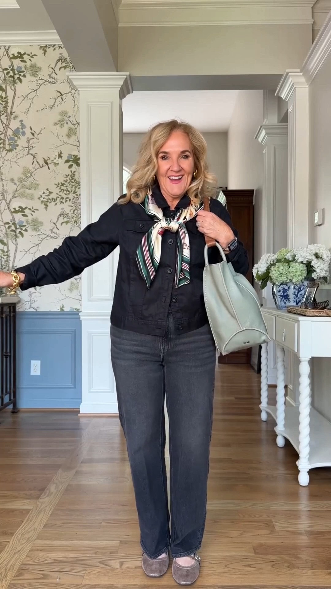 @quince jeans, bags and tops mostly 
All denim wearing size 29
Tops and sweaters and jacket size medium 

Some of the accessories I’ll have to link in separate posts

#LTKootd #LTKOver40 #LTKMidsize