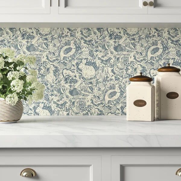 Laboy 18' L x 20.5" W Peel and Stick Wallpaper Roll | Wayfair Professional