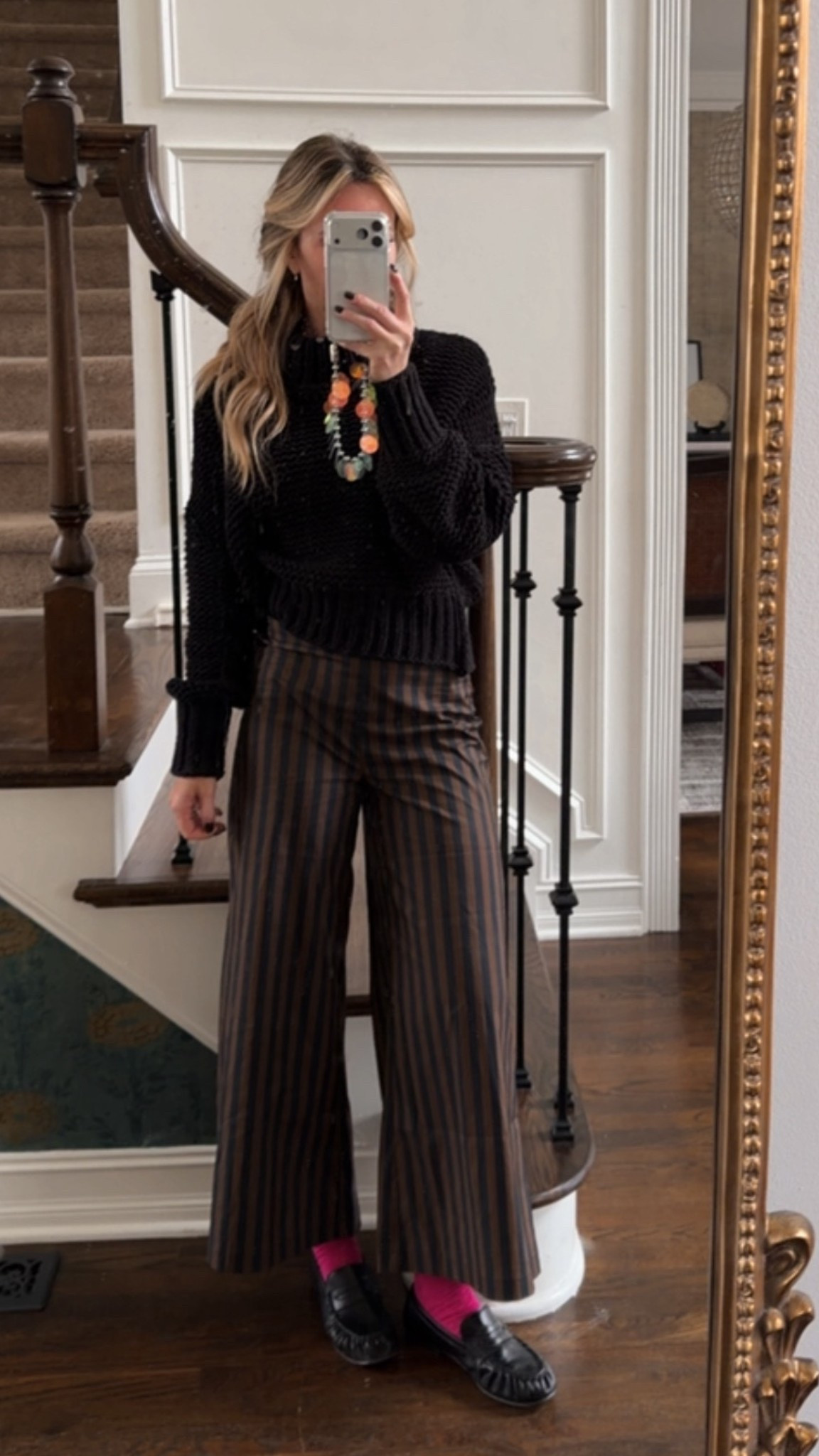 Simon miller pants and a fun sock with loafers  

#LTKdayinmylife #LTKgrwm #LTKmomlife