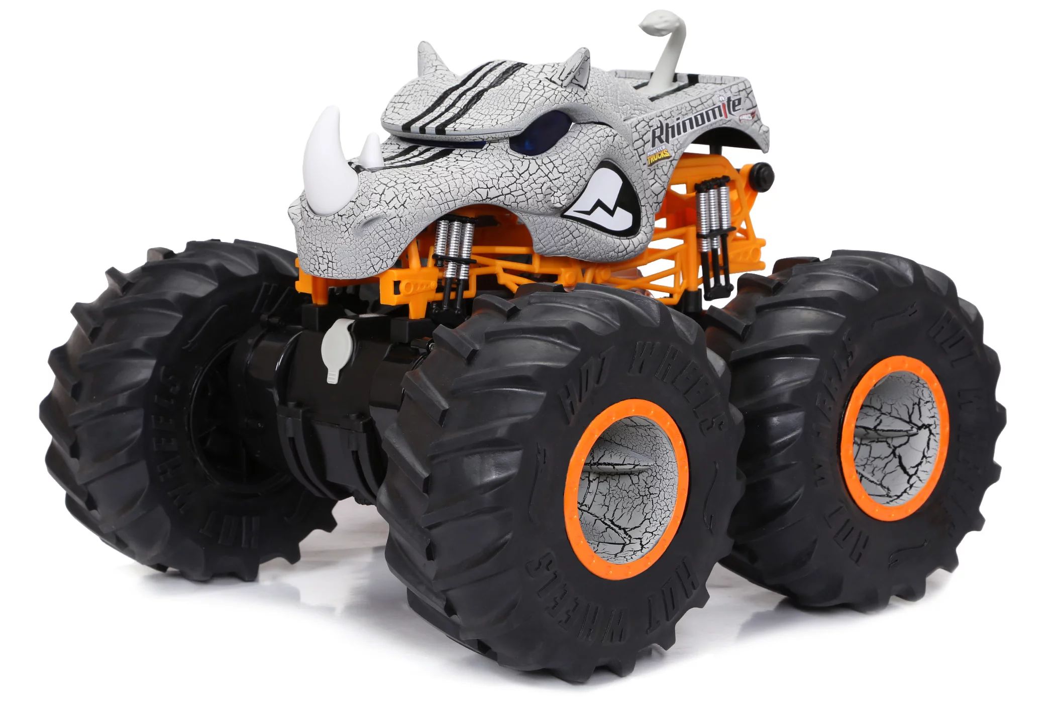 New Bright 1:10 Remote Control Hot Wheels Monster Truck Rhinomite with Vapor - Walmart.com | Walmart (US)