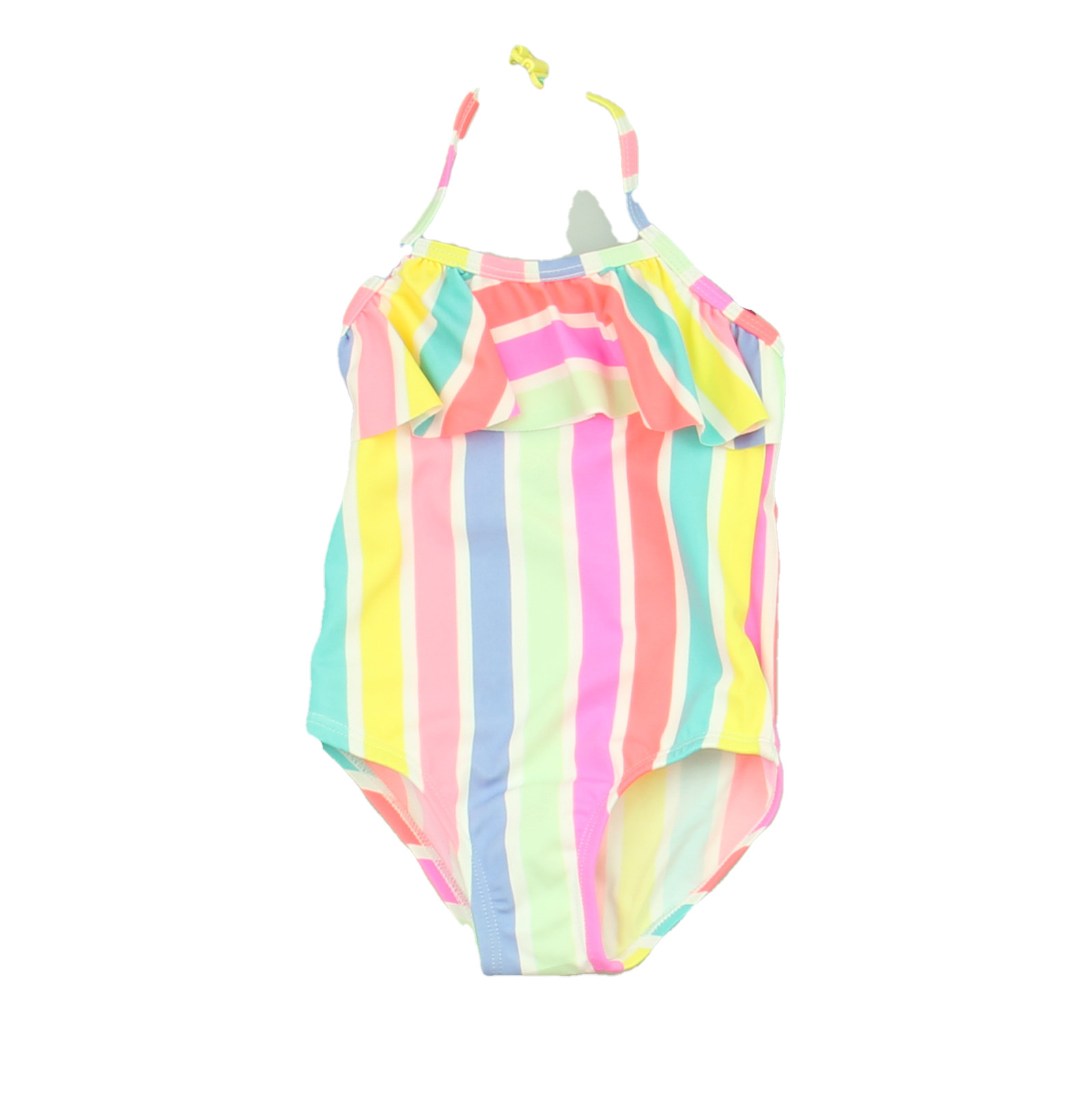 Pre-owned Osh Kosh Girls White | Multi 1-piece Swimsuit size: 12 Months | Walmart (US)