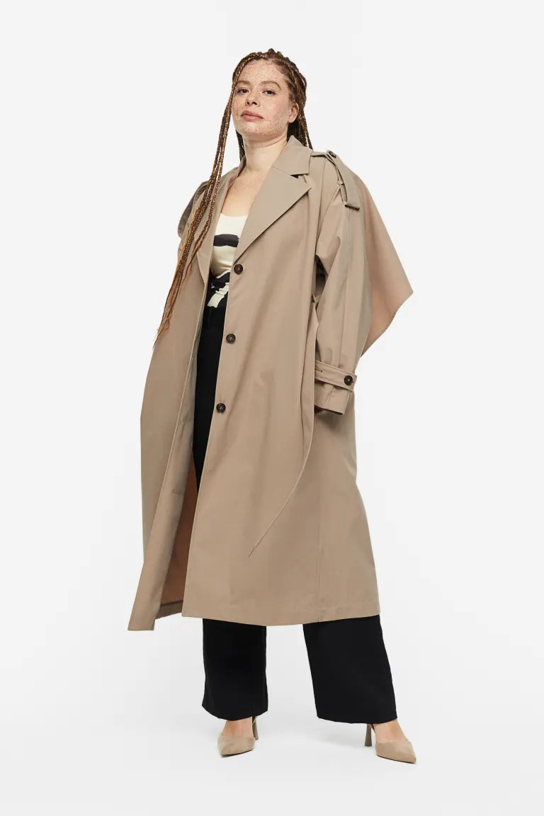 Oversized trenchcoat | H&M (US + CA)
