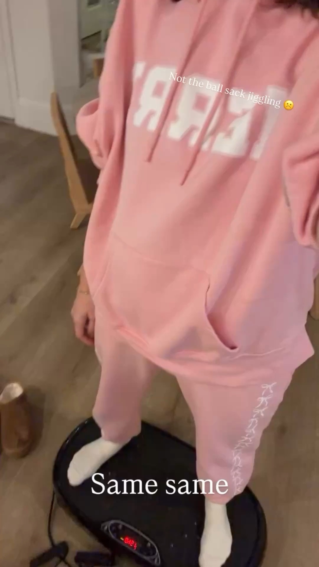 Same same Not the ball sack jiggling ☹️