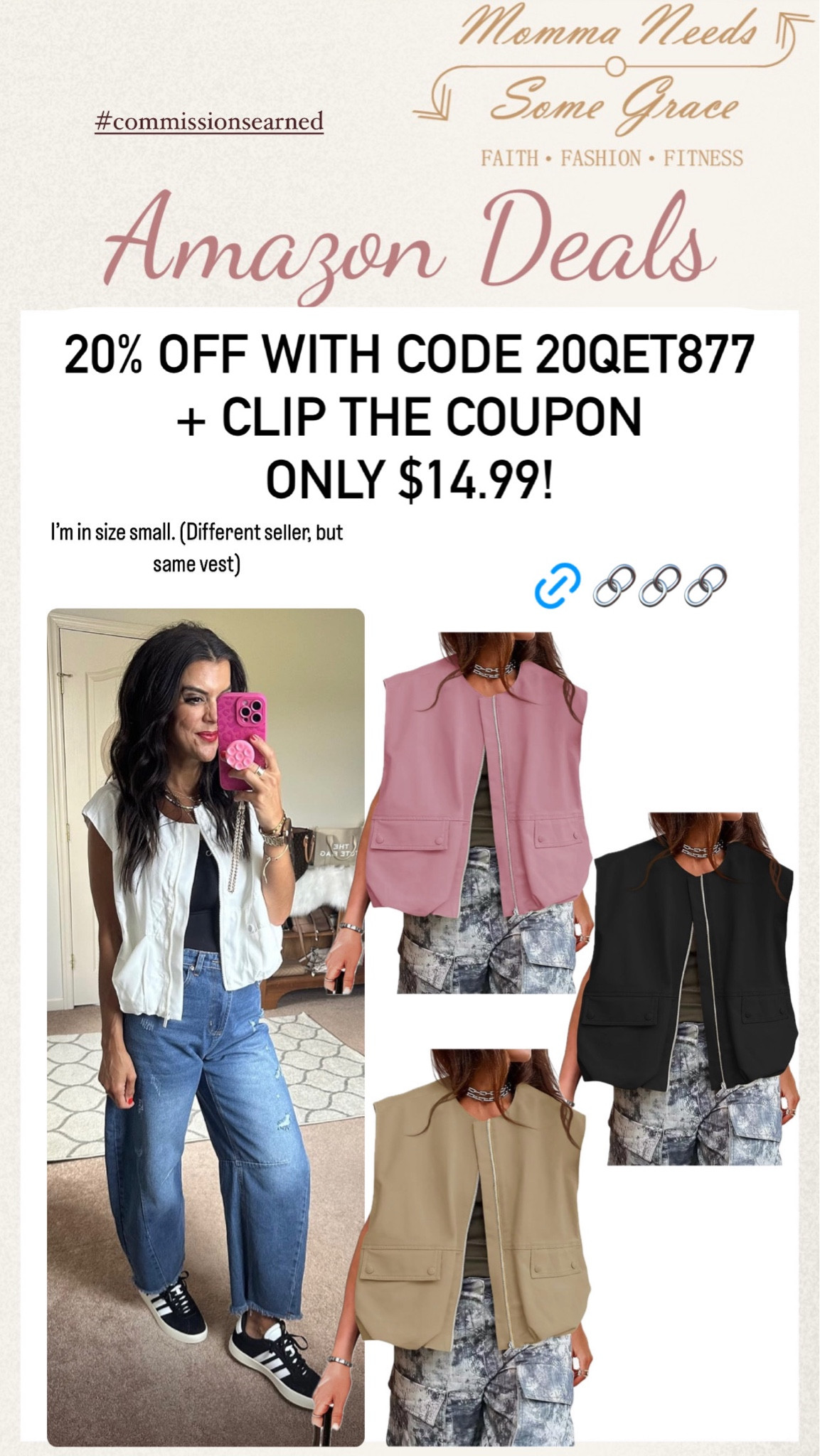 Best on sale for $15! I’m in a size small

#LTKSeasonal #LTKFindsUnder100 #LTKSaleAlert