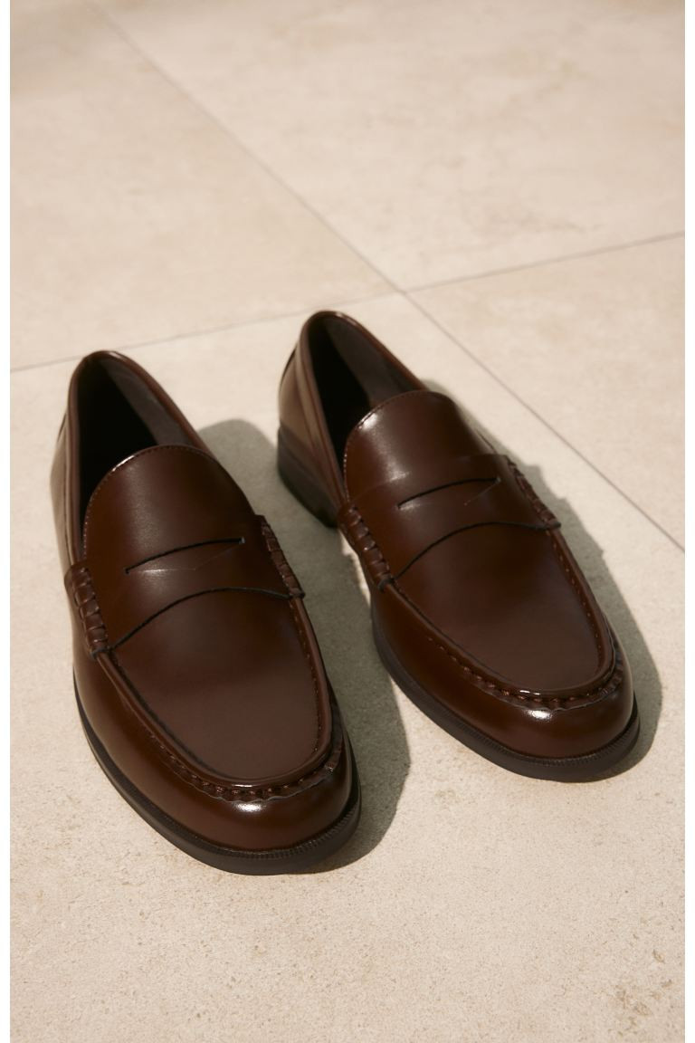 Loafers - No heel - Brown - Men | H&M US | H&M (US + CA)