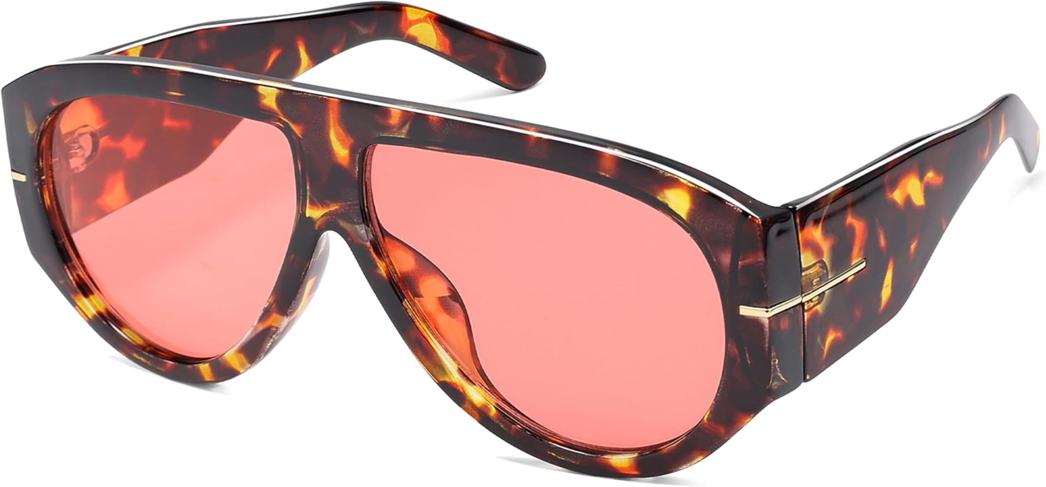 Oversized Retro Aviator Sunglasses Womens Mens 70s Classic Vintage Sun Glasses AR82227 | Amazon (US)