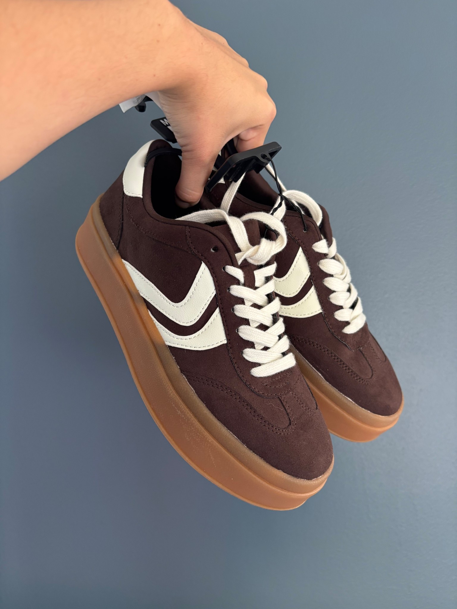 Had to snag these chocolate brown suede sneakers at Walmart today! Giving all the western farm feels + comfort for a day on my feet!

#LTKShoeCrush #LTKFindsUnder50 #LTKStyleTip