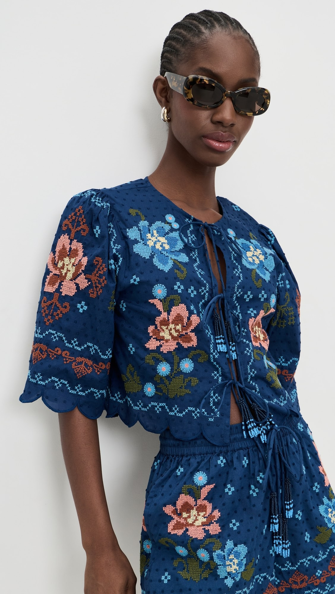 Stitched Garden Blouse | Shopbop