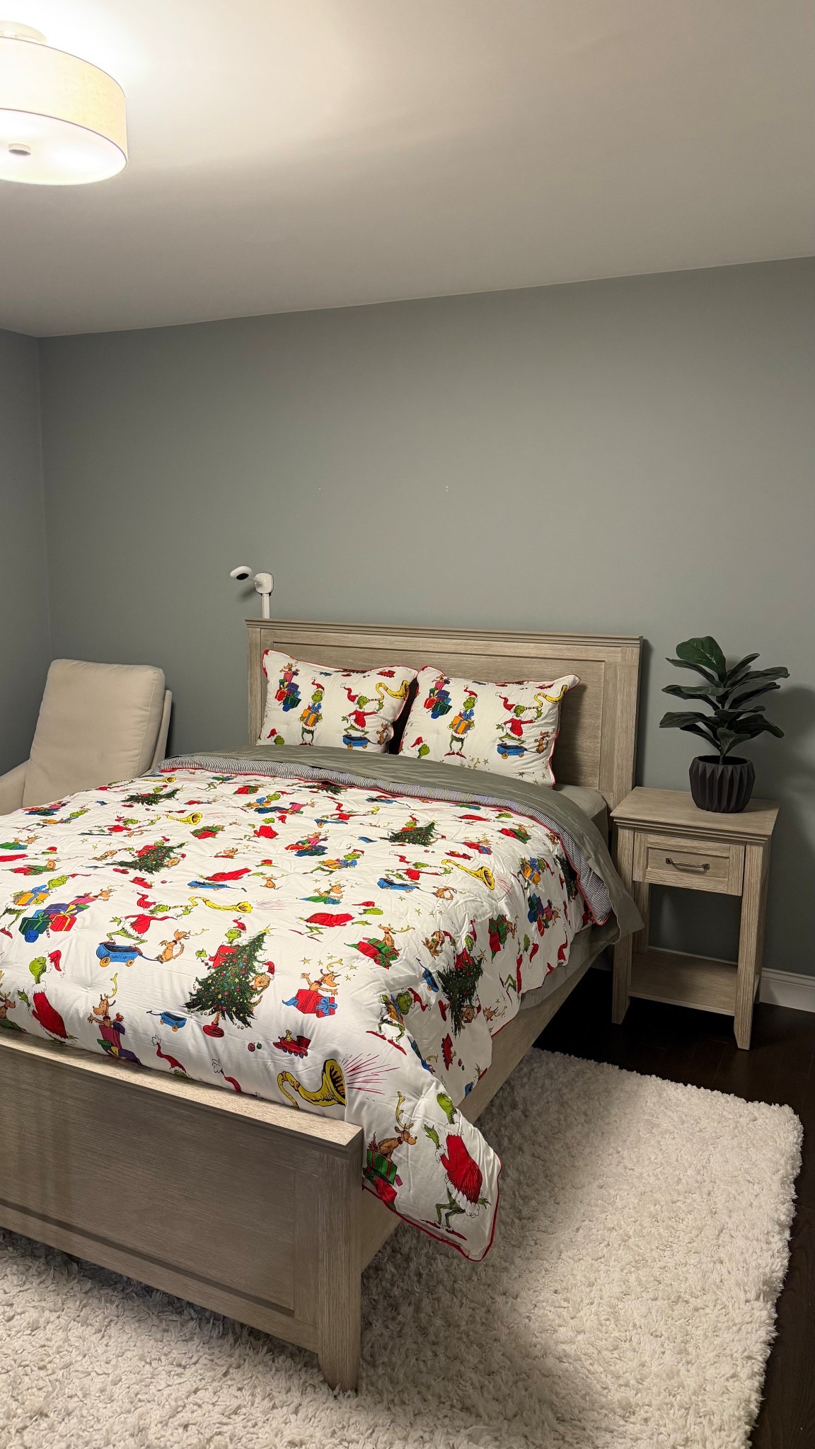 Michael’s new big boy room! Still in the process of decorating and finding new items, but I love how it’s coming together! 