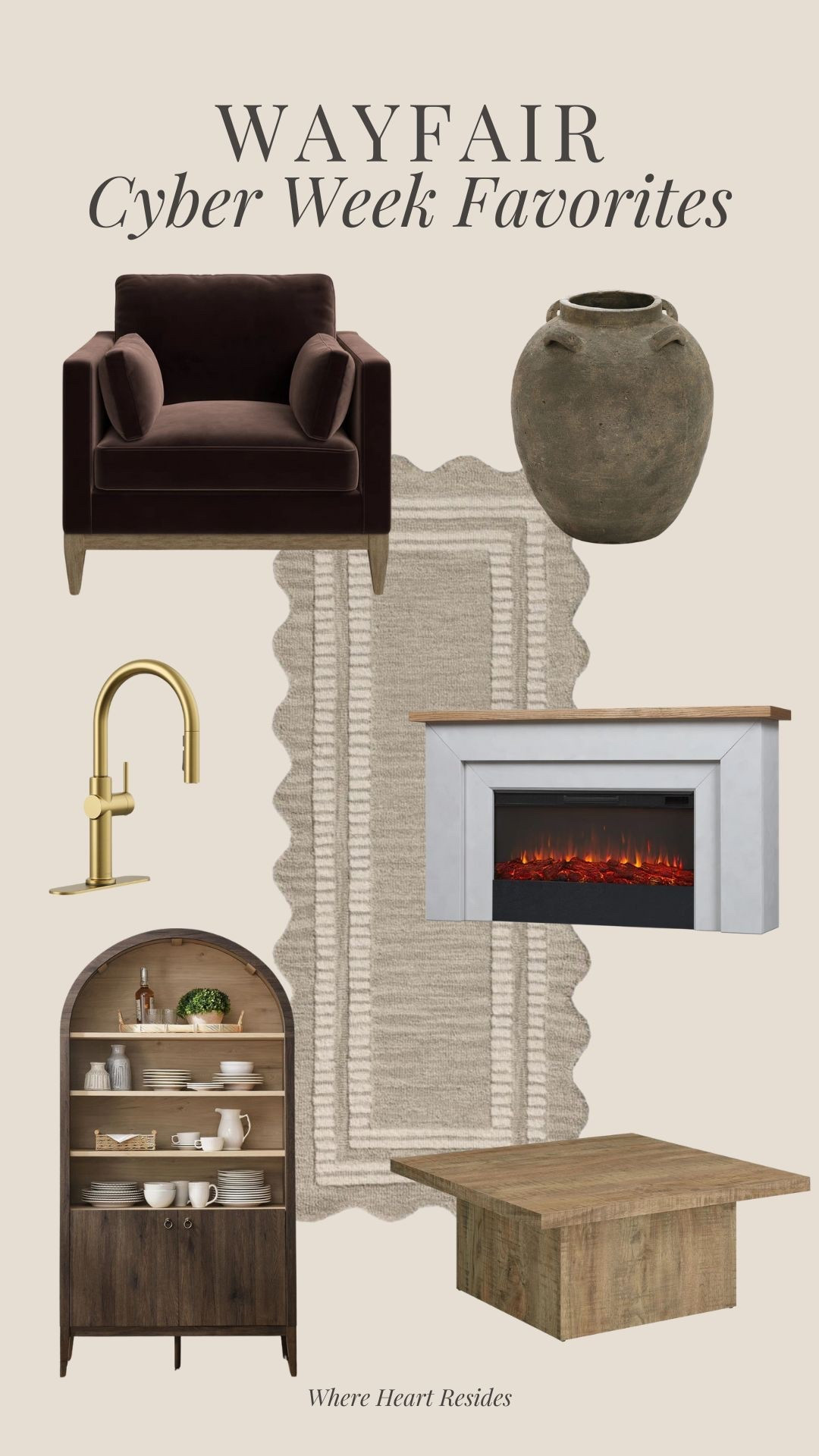 Sharing some of my favorite Wayfair Cyber Week finds —beautiful furniture, rugs, lamps and those little upgrades that make your home feel extra warm this season. With up to 70% off and fast shipping, it’s the perfect time to refresh your spaces before the holidays.

The sale ends tomorrow (12/7), so don’t miss out! Shop my picks below 🤍

#ad @wayfair #wayfair #wayfairpartner
