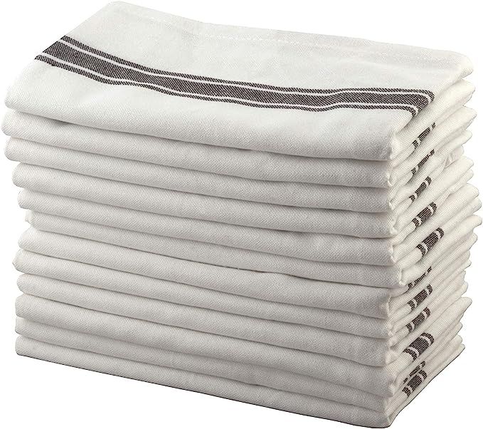 Neolino Kitchen Dish Towels with Vintage Design for Kitchen Decor, 100% Cotton Kitchen Towels, Su... | Amazon (US)