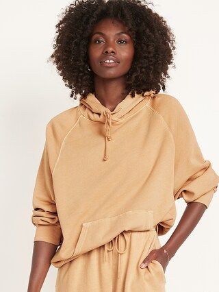 Oversized Fleece Hoodie for Women | Old Navy (US)