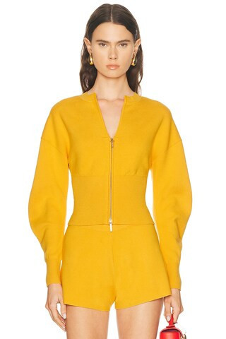 Cult Gaia Monroe Cardigan in Orange | FWRD 