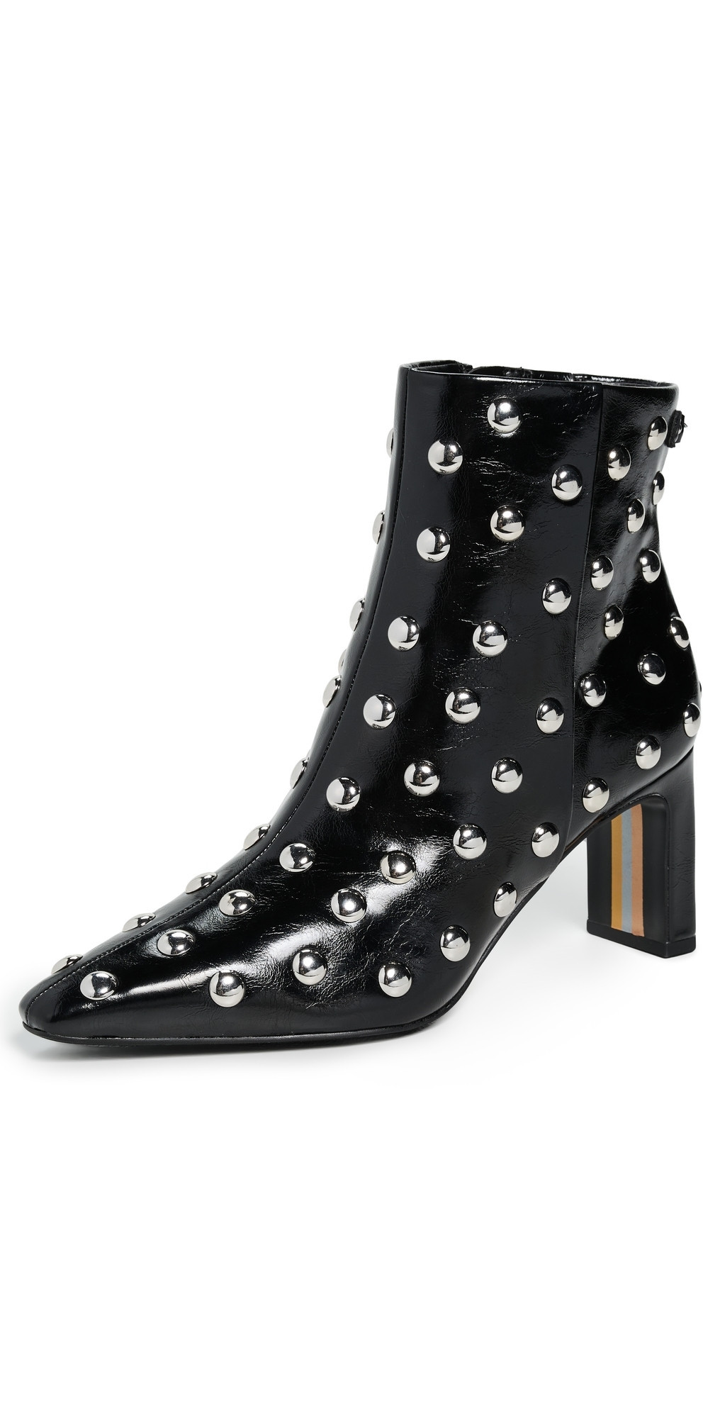 Sam Edelman Saige Stud Booties Black 9 | Shopbop