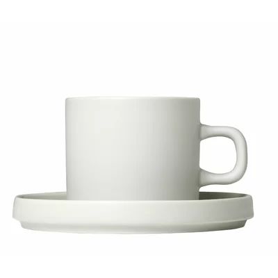 Pilar Coffee Mug & Saucer Blomus Color: Cream | Wayfair North America