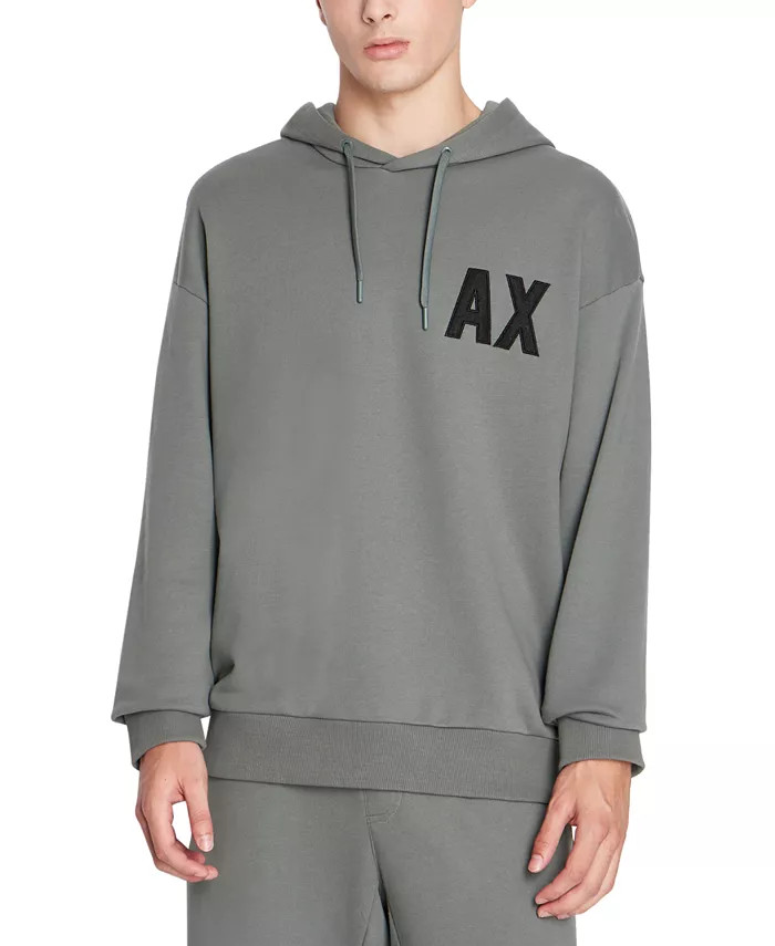 Men's Oversized-Fit Embroidered Logo Hoodie | Macy's