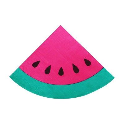 20ct Watermelon Shaped Napkin - Sun Squad™ | Target