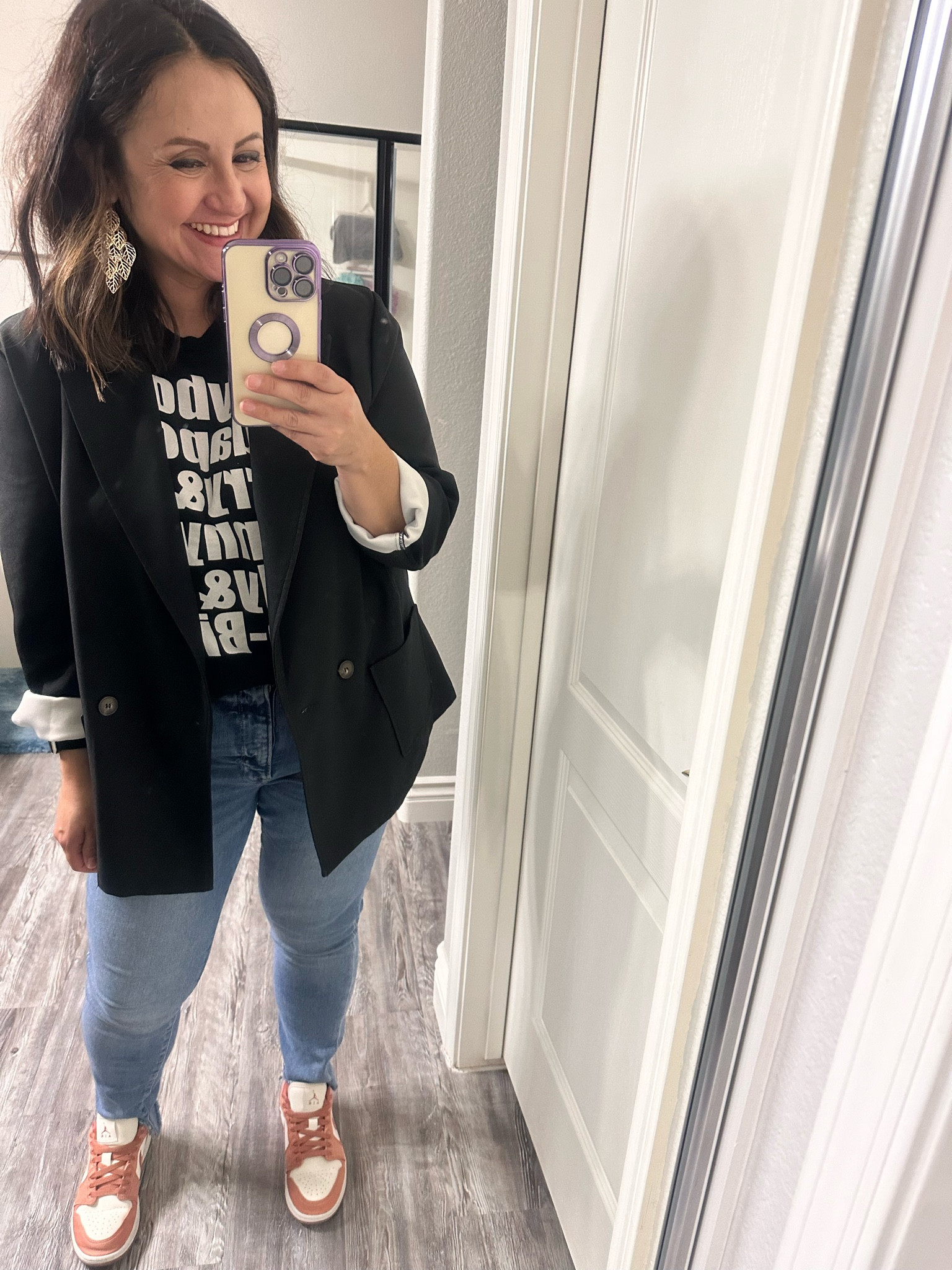 Casual jean and blazer fit. 

#LTKshoecrush #LTKmidsize #LTKstyletip