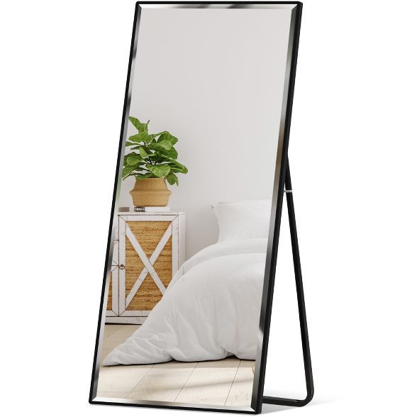 Best Choice Products 65x22in Full Length Mirror, Rectangular Beveled Wall Hanging & Leaning Floor... | Target