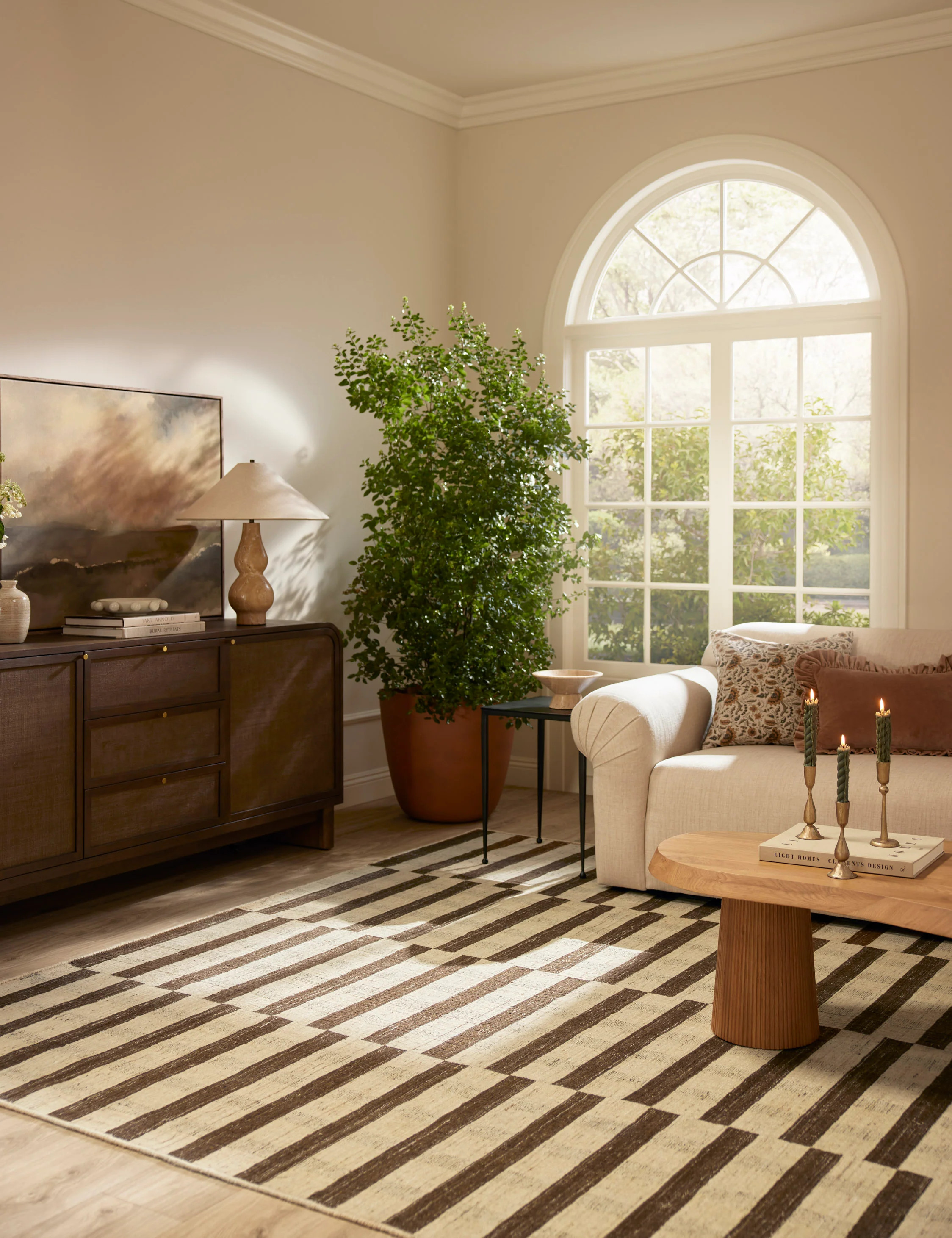 Tieran Handwoven Wool-Blend Rug | Lulu and Georgia 