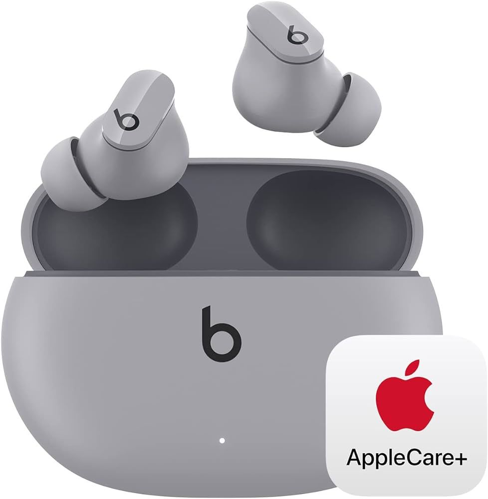 Beats Studio Buds with AppleCare+ for Headphones (2 Years) - Moon Gray | Amazon (US)