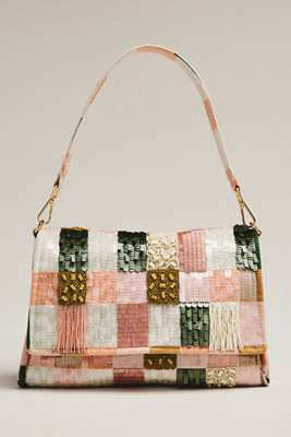Audra Beaded Shoulder Bag | Anthropologie (US)
