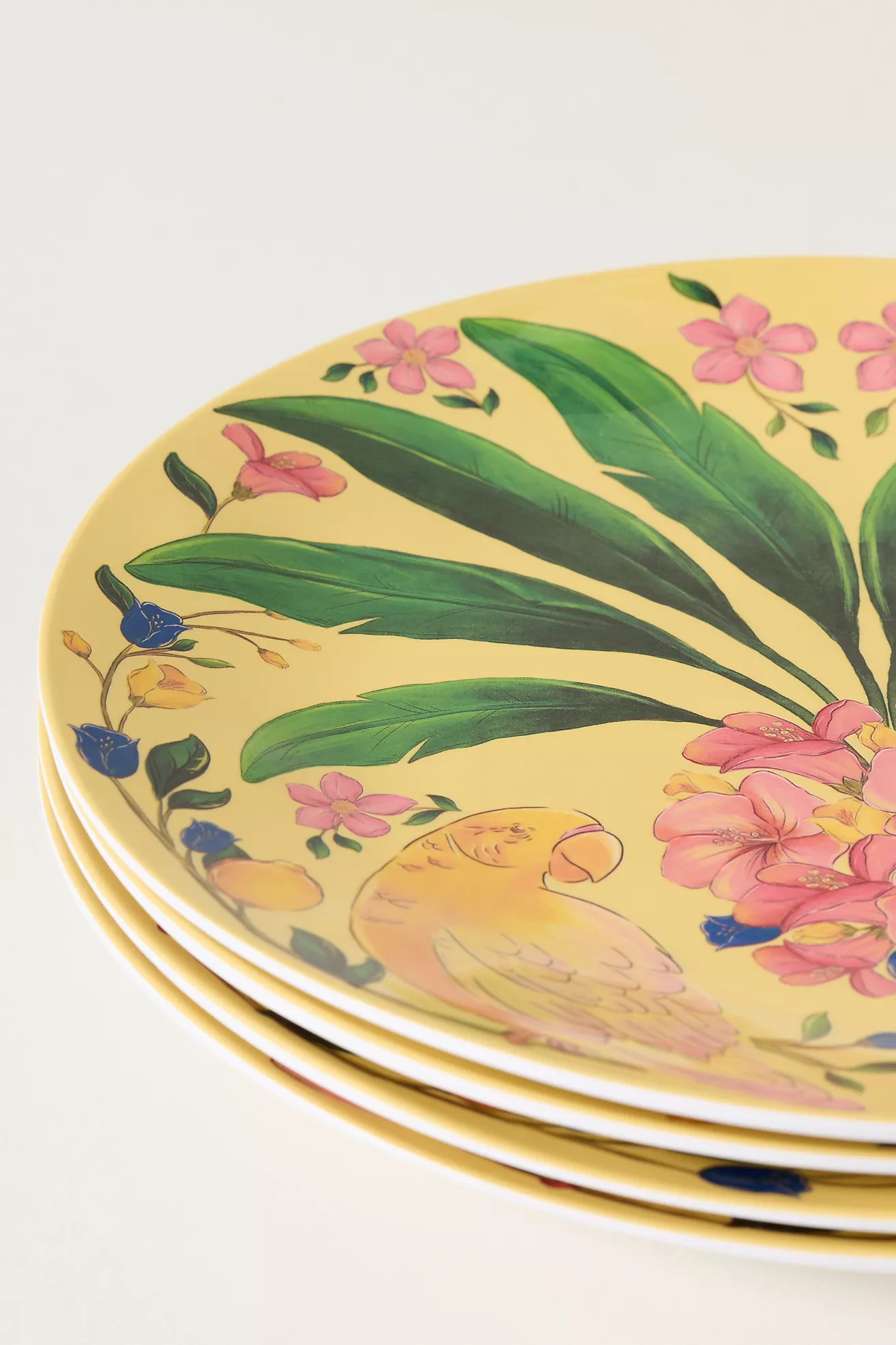 Farm Rio x Anthropologie Melamine Dinner Plates, Set of 4 | Anthropologie (US)