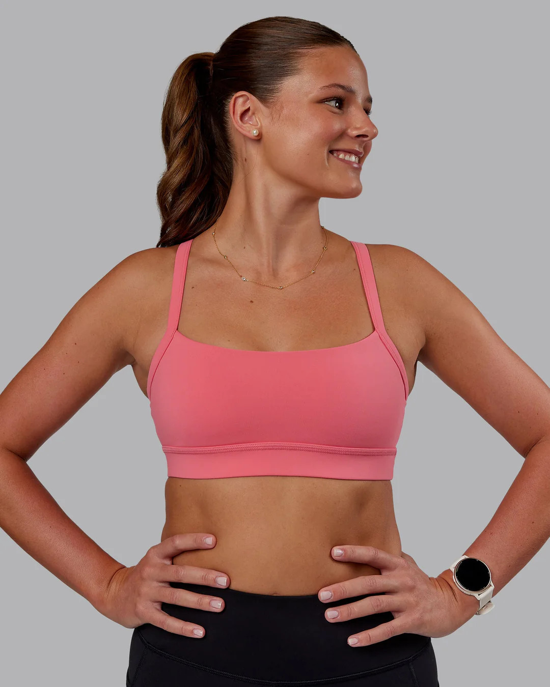 Momentum Sports Bra - Pink Lemonade | LSKD | LSKD