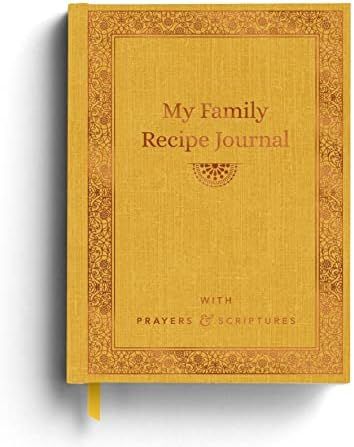 My Family Recipe Journal: With Prayers & Scriptures | Amazon (US)