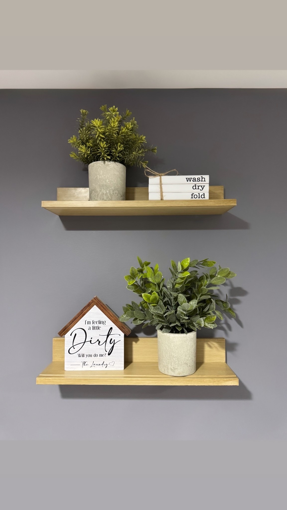 Proof that even a laundry room can feel cozy ✨
I never planned on decorating this space, but I’m so excited seeing it come together exactly how I imagined.

#LTKHome #LTKSeasonal #LTKFindsUnder50