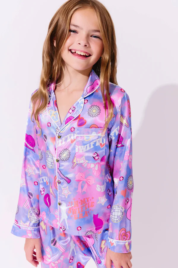 Swiftie Lovers Silky Set | Lola + The Boys