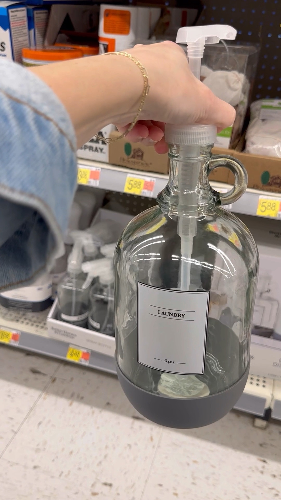 New laundry room organization at Walmart!!!

#LTKFindsUnder50 #LTKHome #LTKVideo